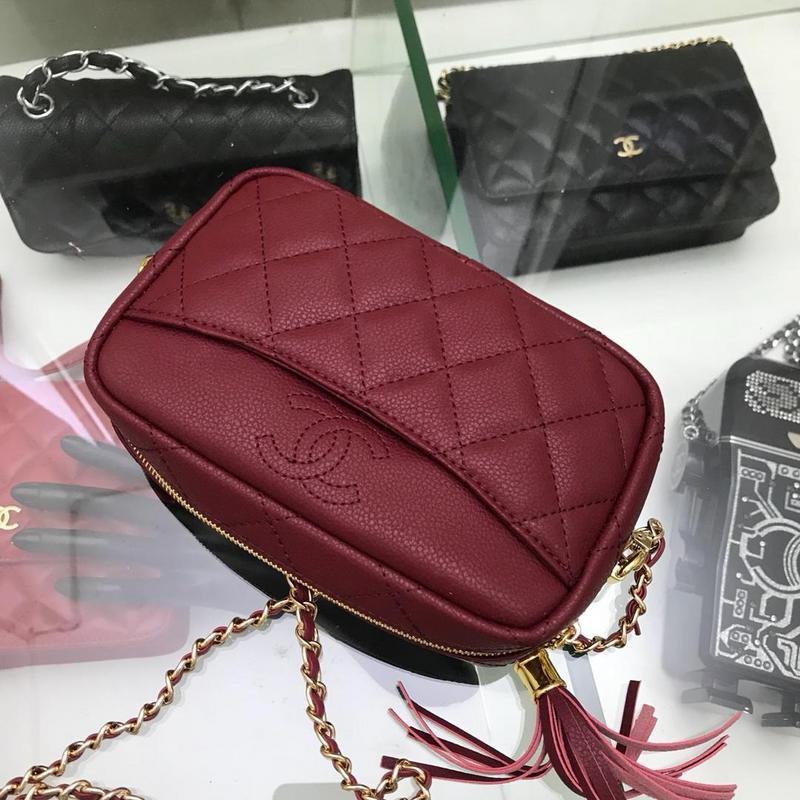 Chanel Mini Shoulder Bags CH060-Wine-Red | Top Replica Bags
