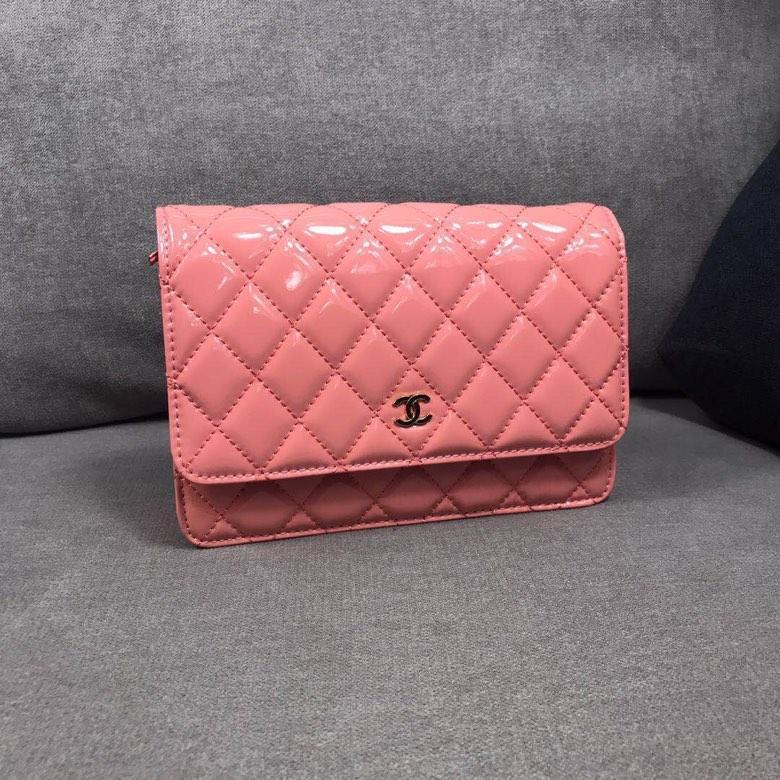 Chanel Wallet On Chain CH159-Pink | Top Replica Bags