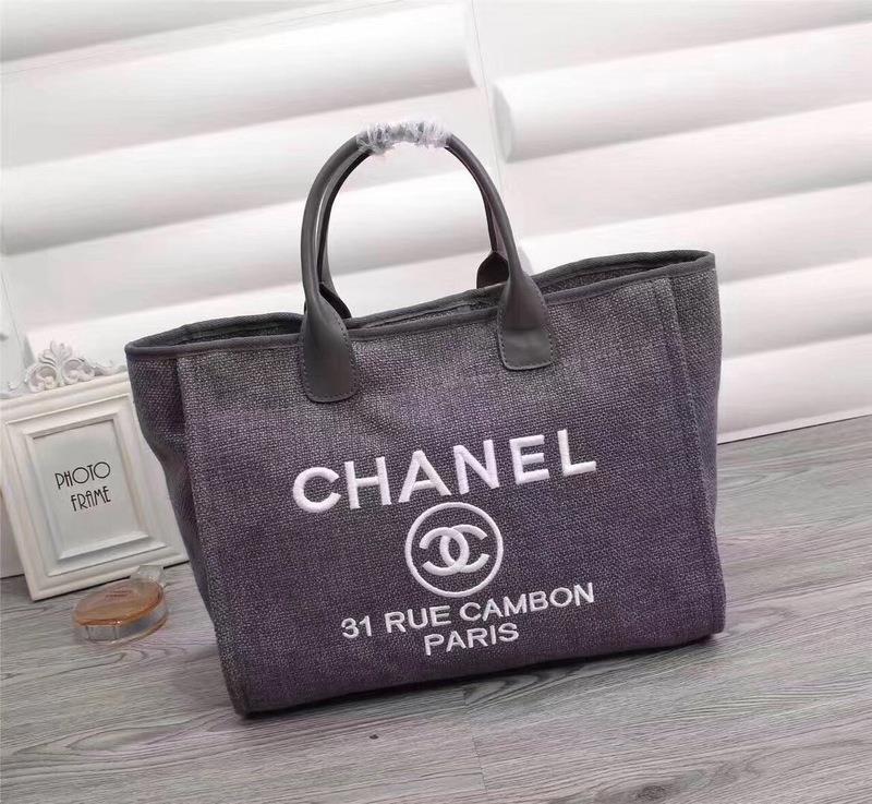 Chanel Beach Totes CH020-Grey | Top Replica Bags