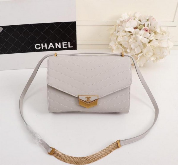 Chanel Flap Bags CH032-White