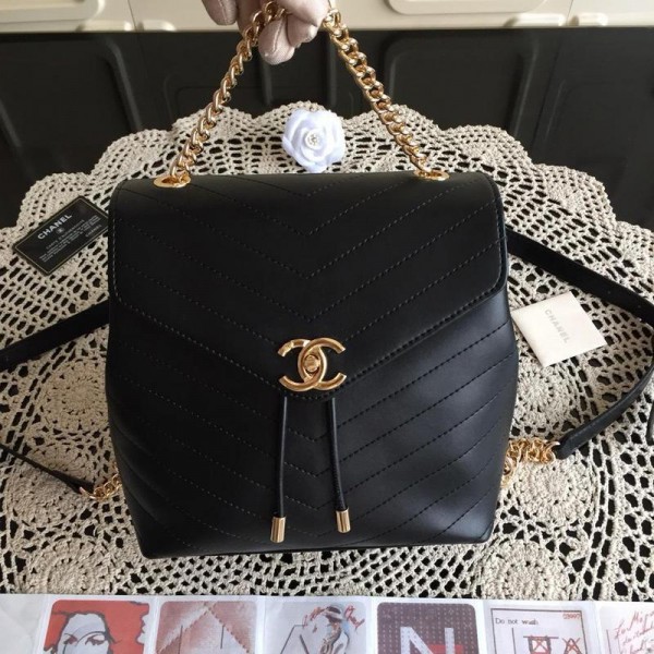 Chanel Backpacks CH038-Black
