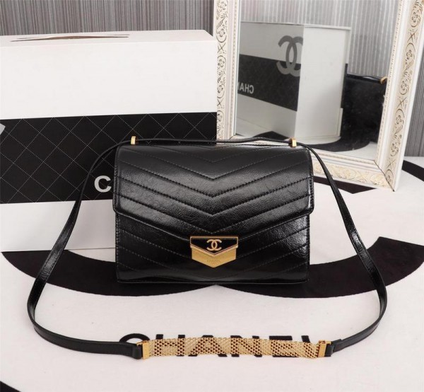 Chanel Flap Bags CH046-Black