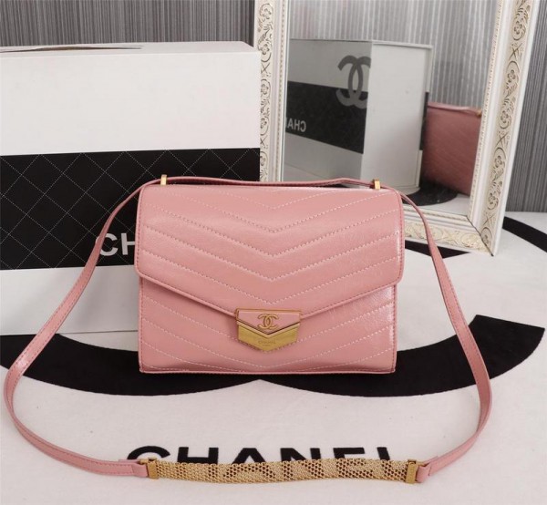 Chanel Flap Bags CH046-Pink