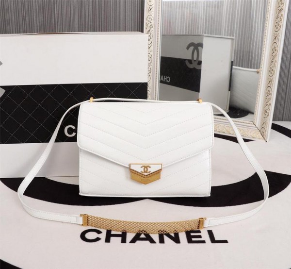 Chanel Flap Bags CH046-White