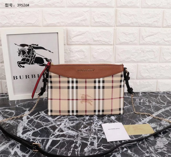 2018 New Burberry Crossbody Bag 39526 Brown 25*16