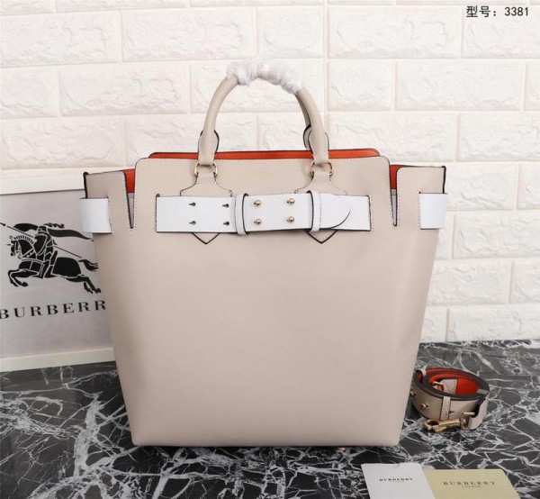 2018 New Burberry Tote 102 Beige 36*15.5*23cm