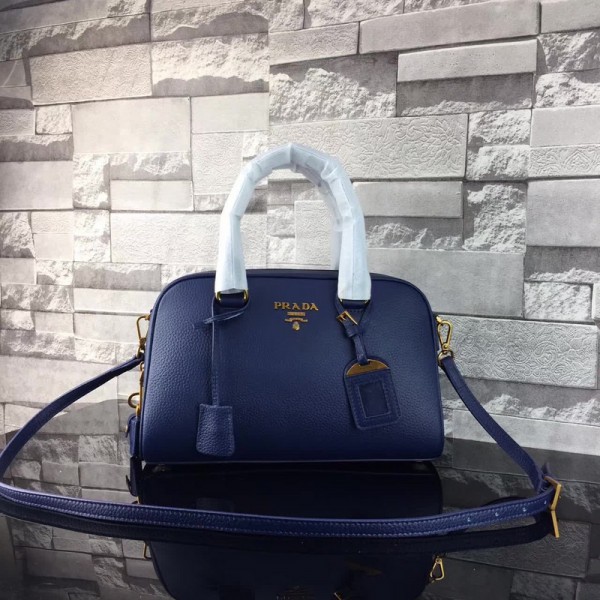 2018 New Prada Handbags 569 Dark Blue 31*20.5*13