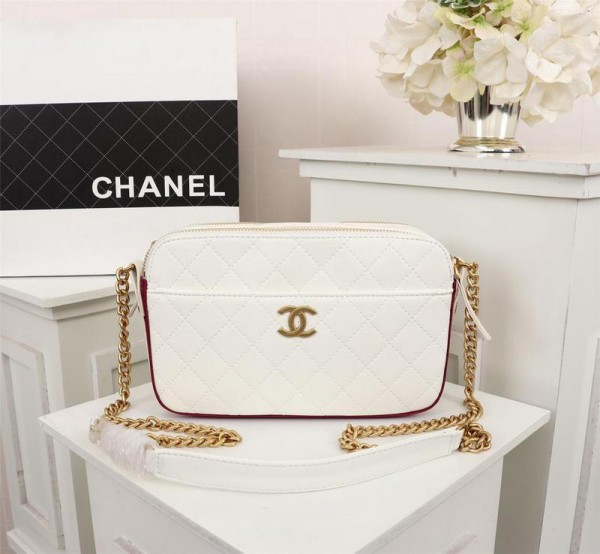 Chanel Crossbody Camera Bags CH067-White