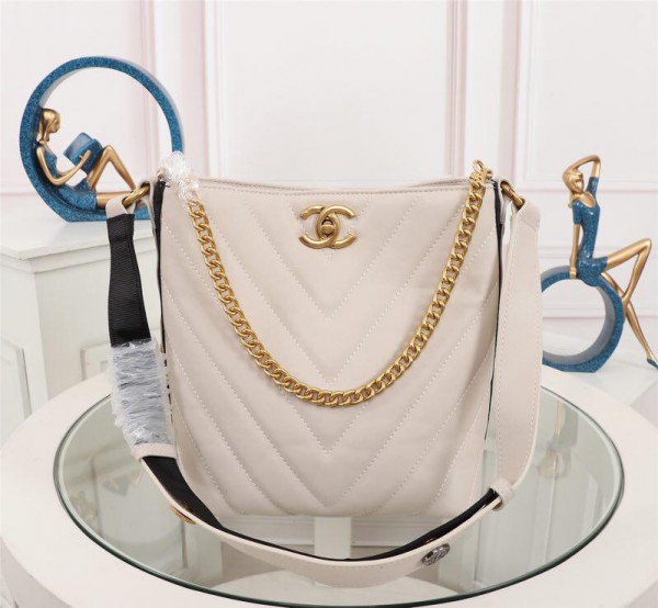 Chanel Hobo Handbag CH011-White