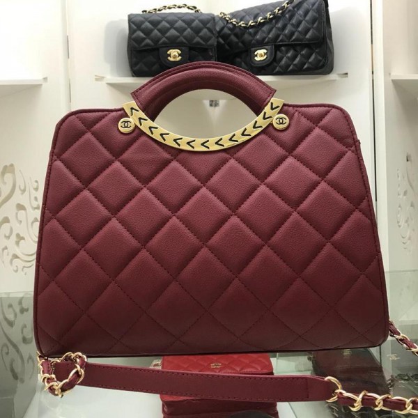 Chanel Top Handle Crossbody Bags CH083-Red