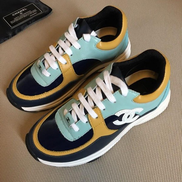 Chanel Men & Women Low-Top Sneakers Multicolor CHS-296