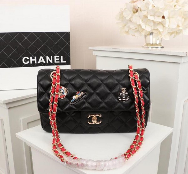 Chanel Classic Handabag CH088-Black