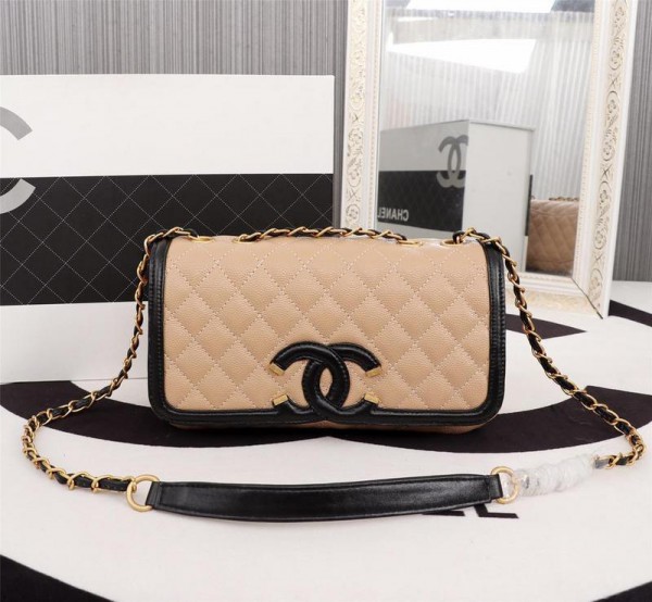 Chanel Flap Bags CH092-Apricot