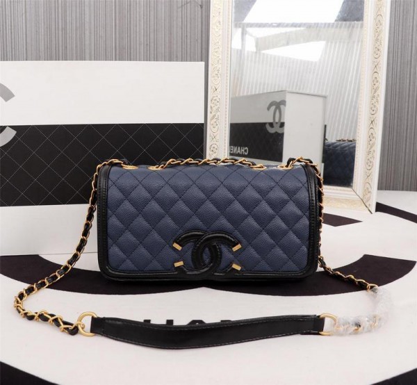 Chanel Flap Bags CH092-Blue