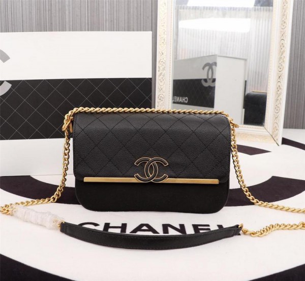 Chanel Flap Bags CH093-Black