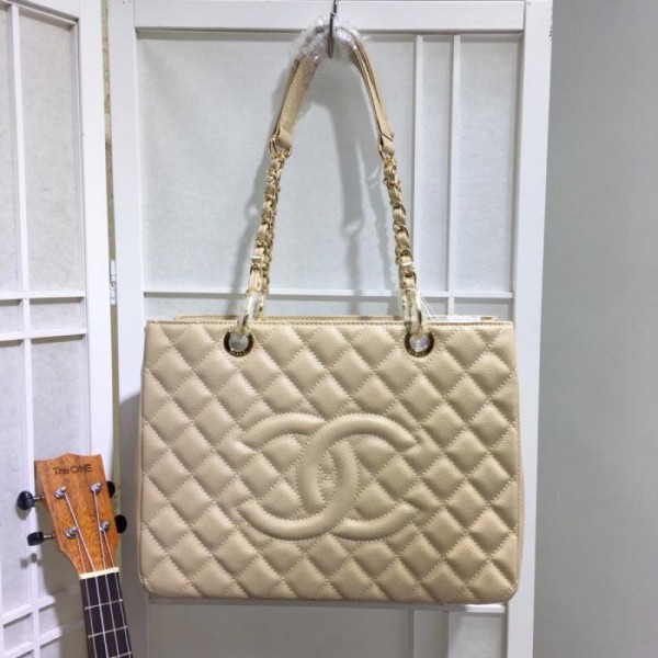 Chanel Tote Bags CH028-Apricot