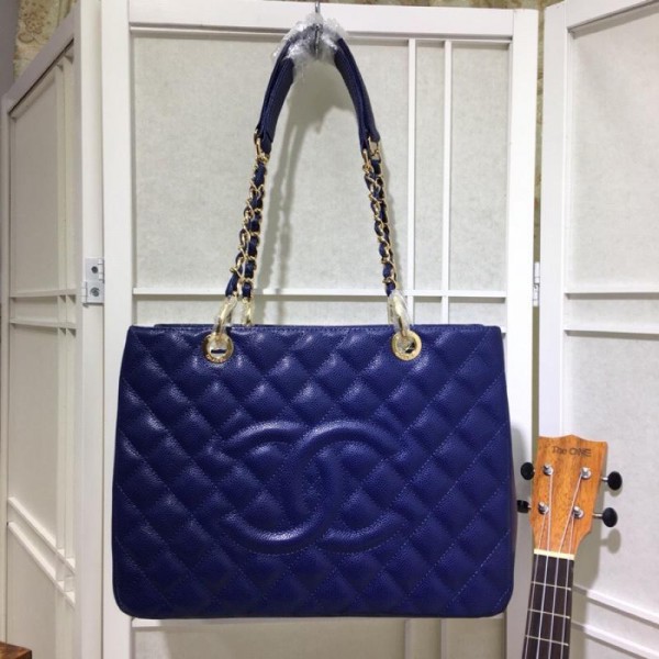 Chanel Tote Bags CH028-Blue