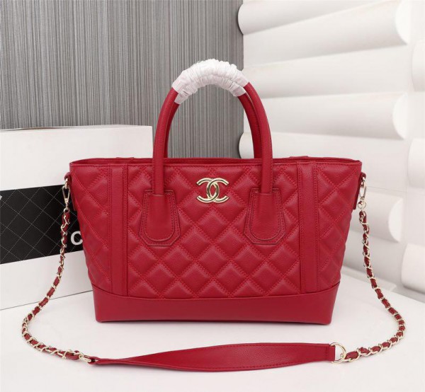 Chanel Top Handle Tote Bags CH098-Red