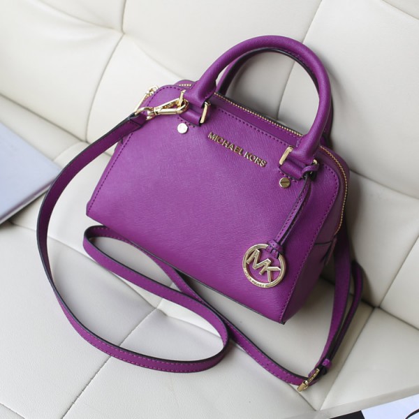 Michael Kors Satchel Trumpet Violet (MK047)