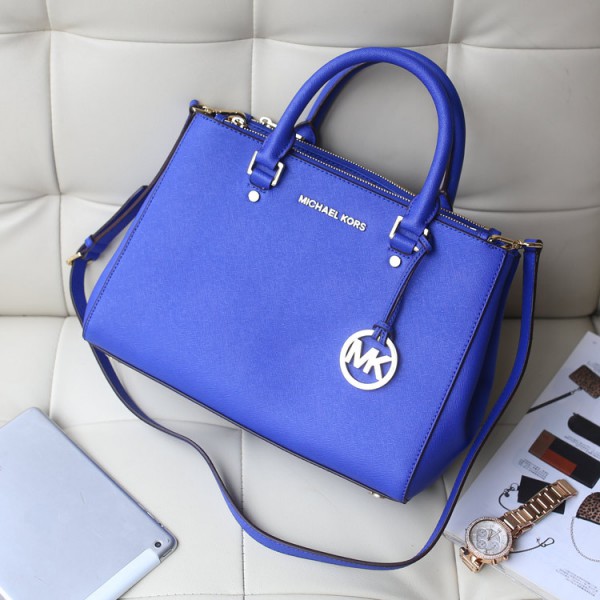 Michael Kors Killer Bag Satchel Electro Optic Blue (MK054)