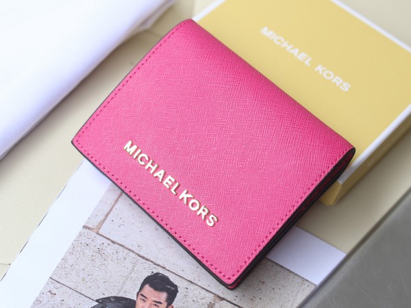 Michael Kors Short Wallet Rose Red (MK244)