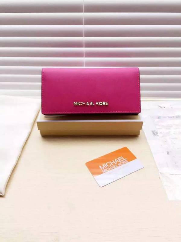 Michael Kors Long Suction Wallet Rose Red (MK213)