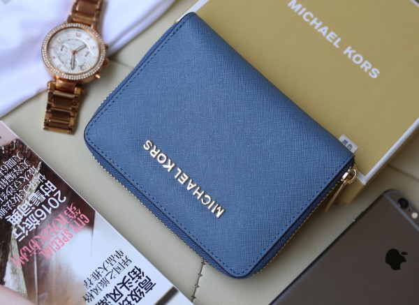 Michael Kors Short Zip Wallet Car Daisy (MK276)