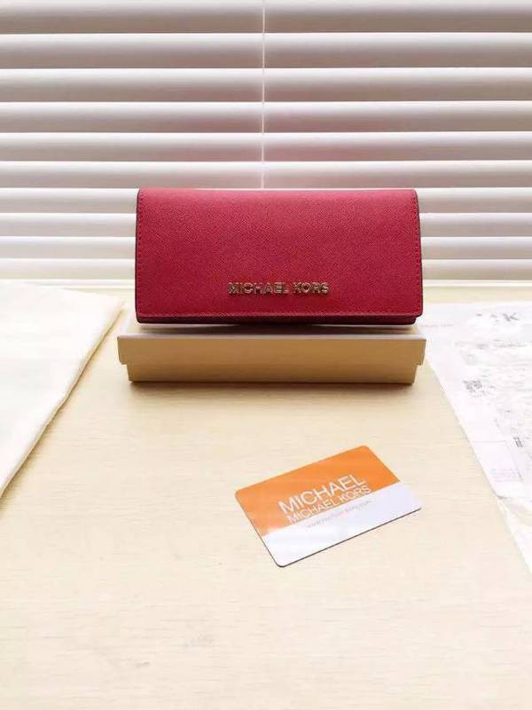 Michael Kors Long Suction Wallet Red (MK214)