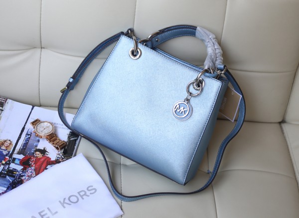 Michael Kors Shoulder Bags Pearl Daisy Blue (MK290)