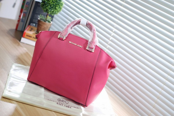 Michael Kors Dumpling Bag Satchel Rose Red (MK149)