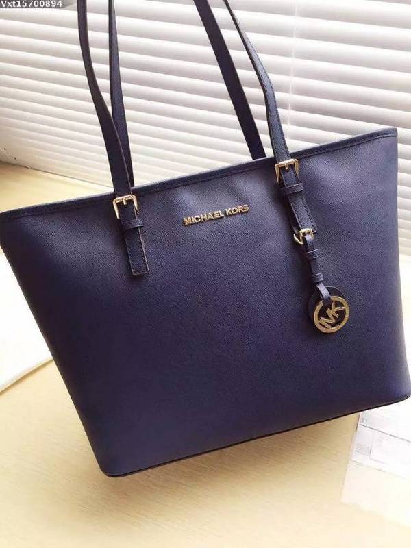 Michael Kors Zipper Totes Dark Blue (MK174)