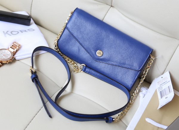 Michael Kors Envelope Bag Electro-optic Blue (MK284)