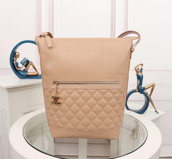 Chanel Hobo Handbag CH014-Apricot