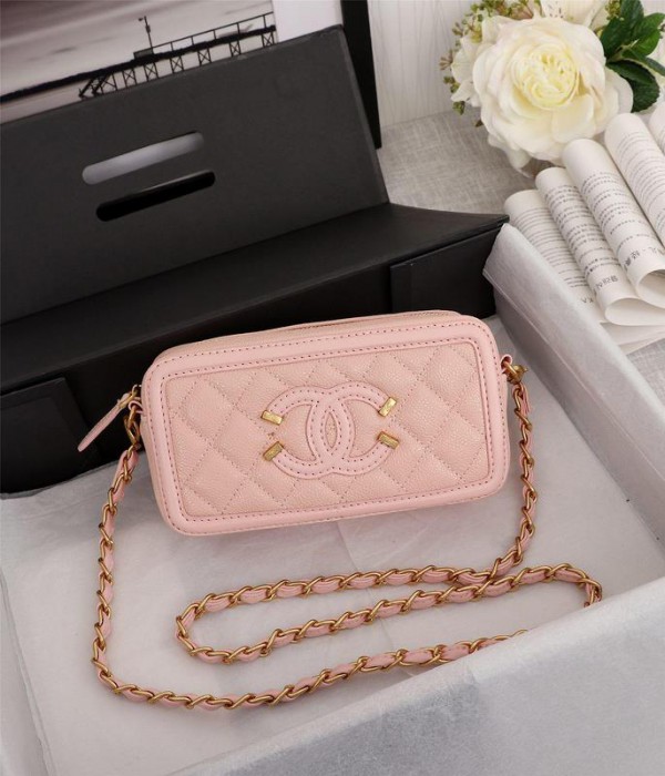 Chanel Mini Crossbody Bags CH106-Pink | Top Replica Bags