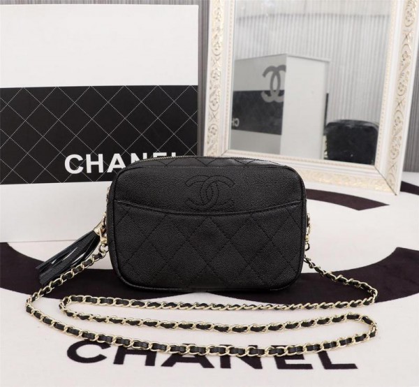 Chanel Mini Crossbody Bags CH112-Black