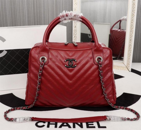 Chanel Top Handle Shoulder Bags CH114-Red