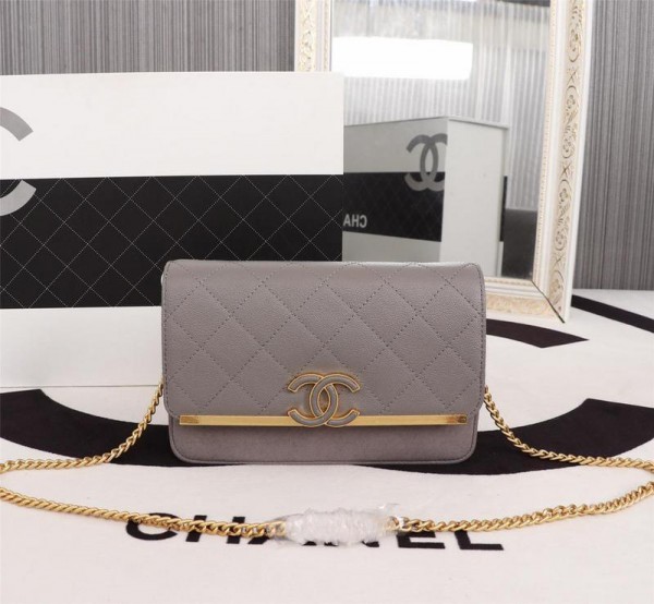 Chanel Small Flap Bags CH126-Grey