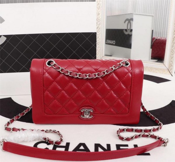 Chanel Flap Bags CH135-Red