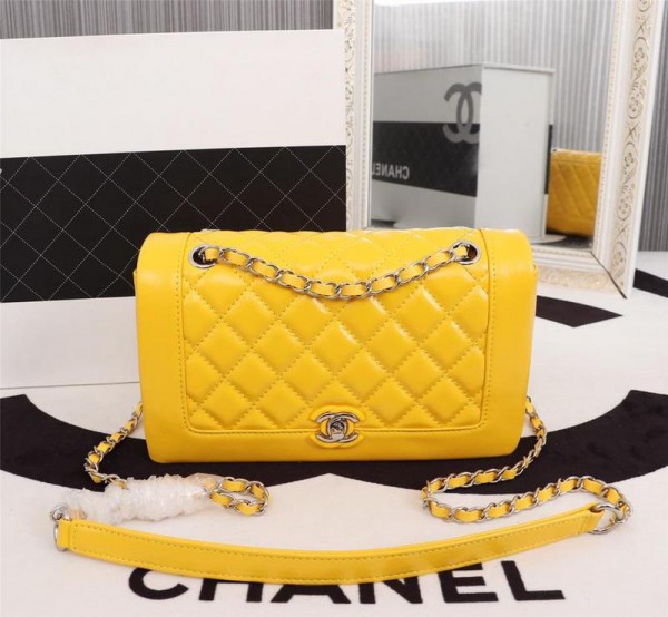 Chanel Flap Bags CH135-Yellow
