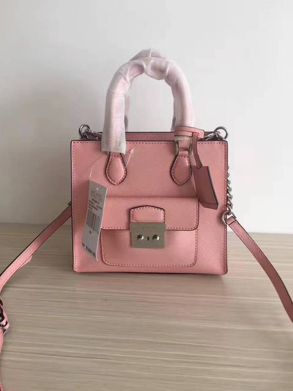 Michael Kors Totes Pink Silver Buckle (MK426)