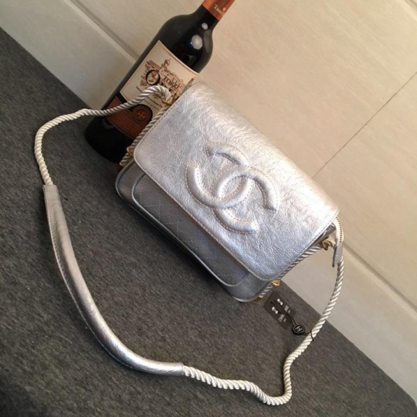Chanel Flap Bags CH156-Silver