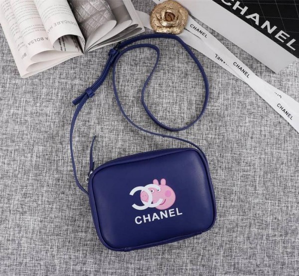 Chanel Mini Crossbody Peppa Pig Bags CH158-Blue