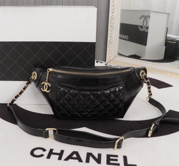 Chanel Crossbody Belt Bags CH160-Black