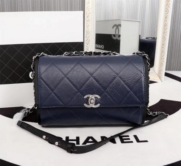Chanel Flap Bags CH068-Blue