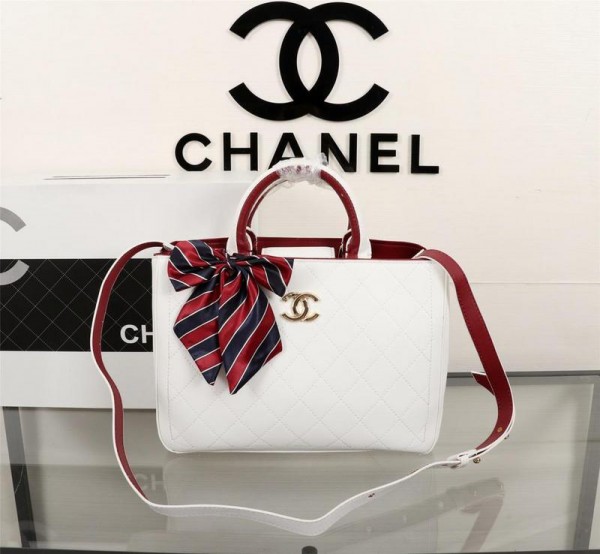 Chanel Top Handle Tote Bags CH170-White
