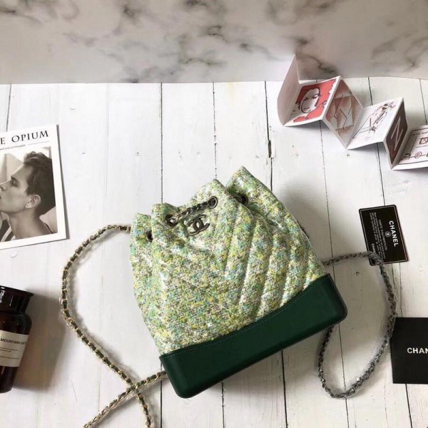 Chanel Gabrielle Backpacks CH172-Green