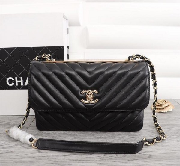 Chanel Flap Bags CH181-Black
