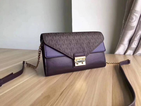 Michael Kors Shoulder Bags Purple (MK476)