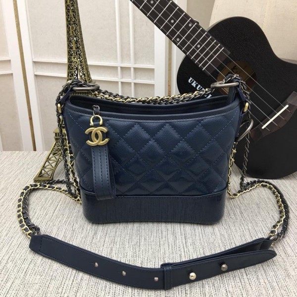 Chanel Gabrielle Small Hobo Bags CH195-Blue