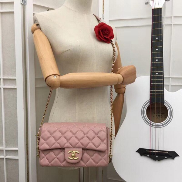 Chanel Classic Handabag CH197-Pink